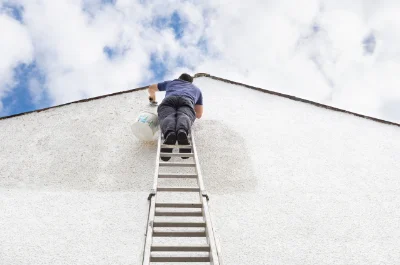 Peinture extérieure à Bois-Anzeray — façades et ravalement